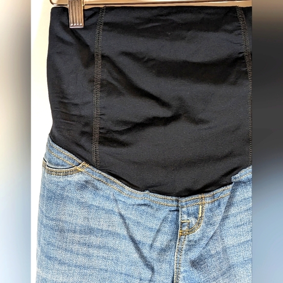 Isabel Maternity Straight Cropped Over the Belly Jeans Size 2 by Ingrid & Isabel - Picture 7 of 9